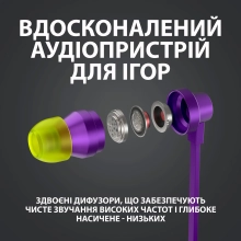 Купить Наушники Logitech G333 Purple (981-000936) - фото 4