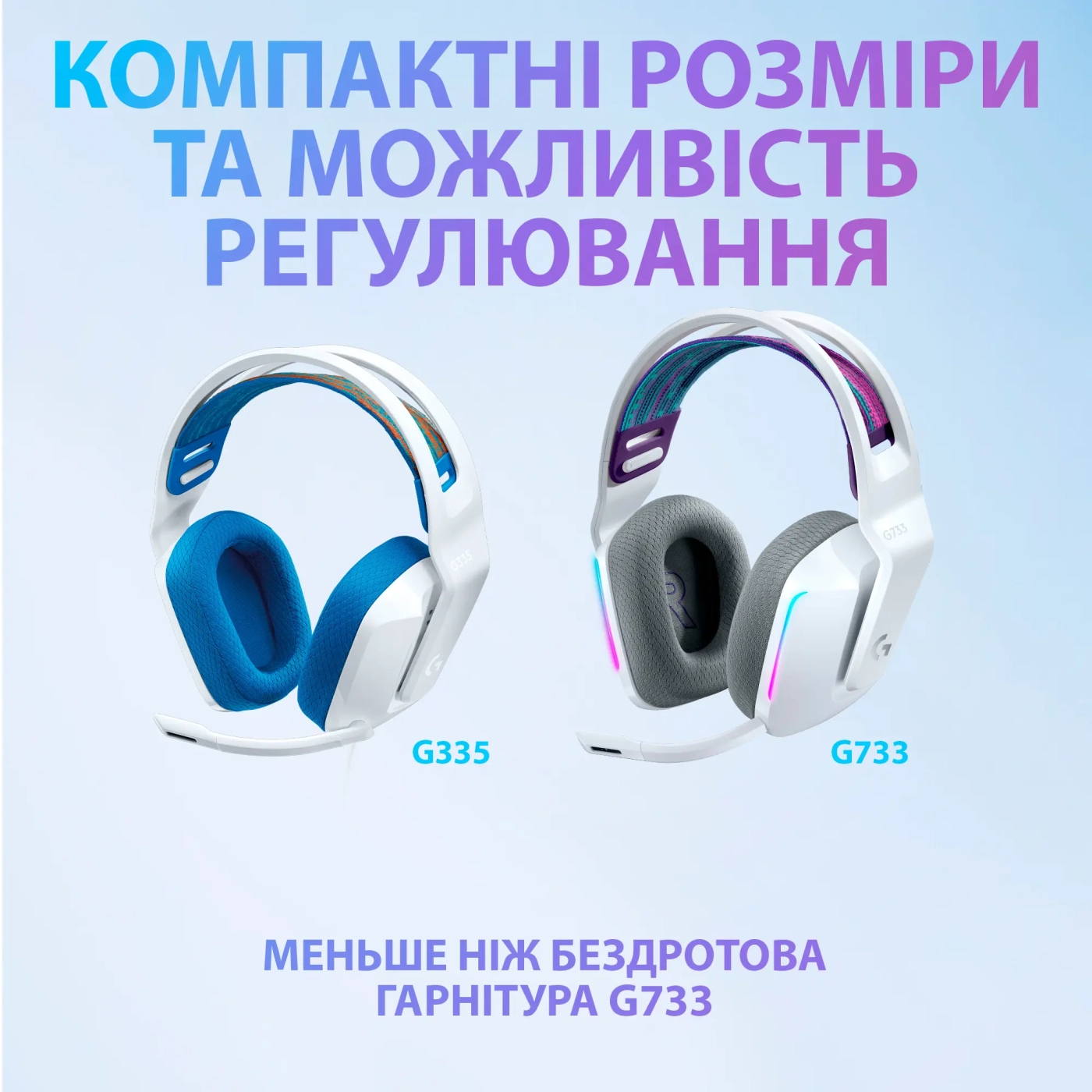 Купити Навушники Logitech G335 Wired White (981-001018) - фото 11