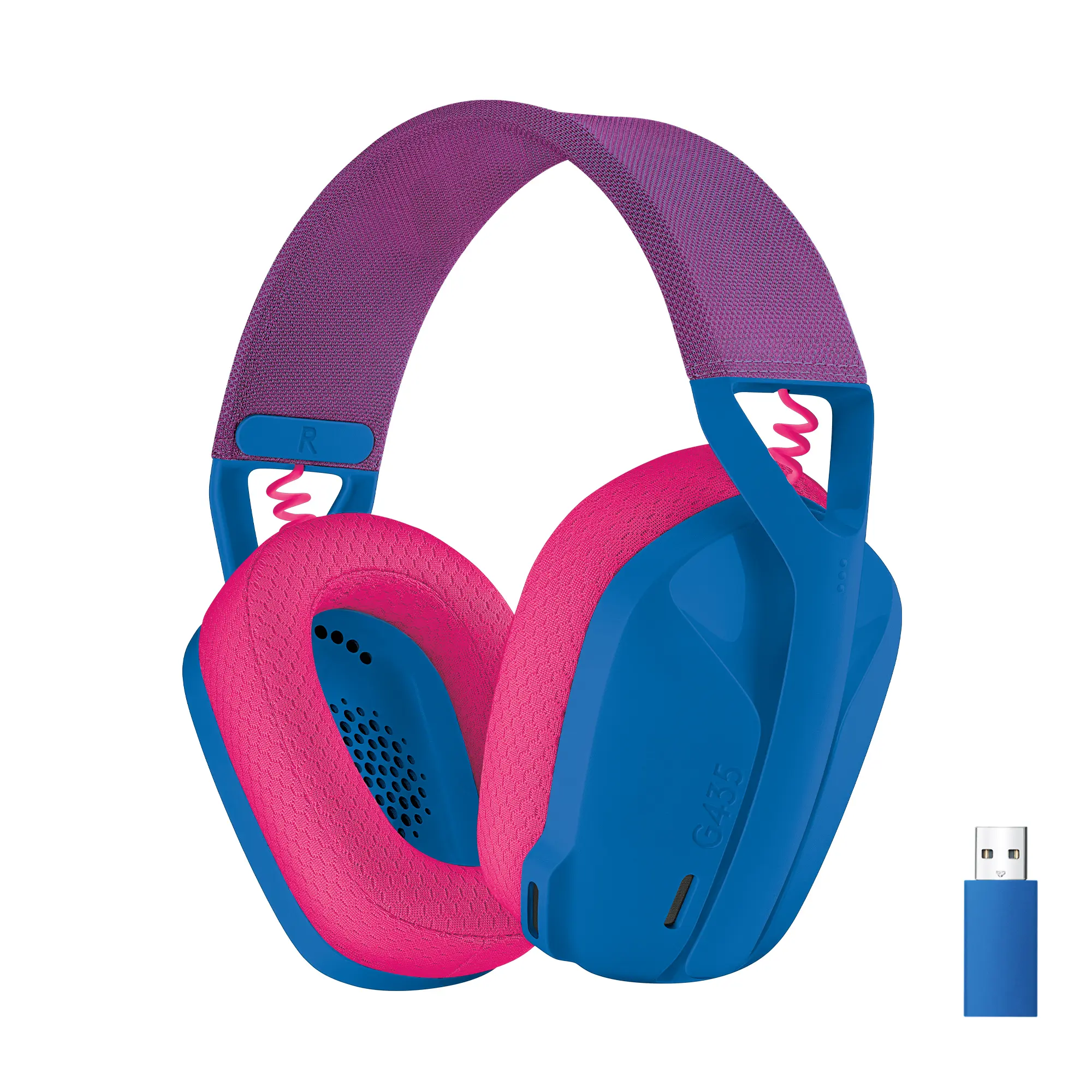 Купить Наушники Logitech G435 LIGHTSPEED Wireless Blue (981-001062) - фото 1