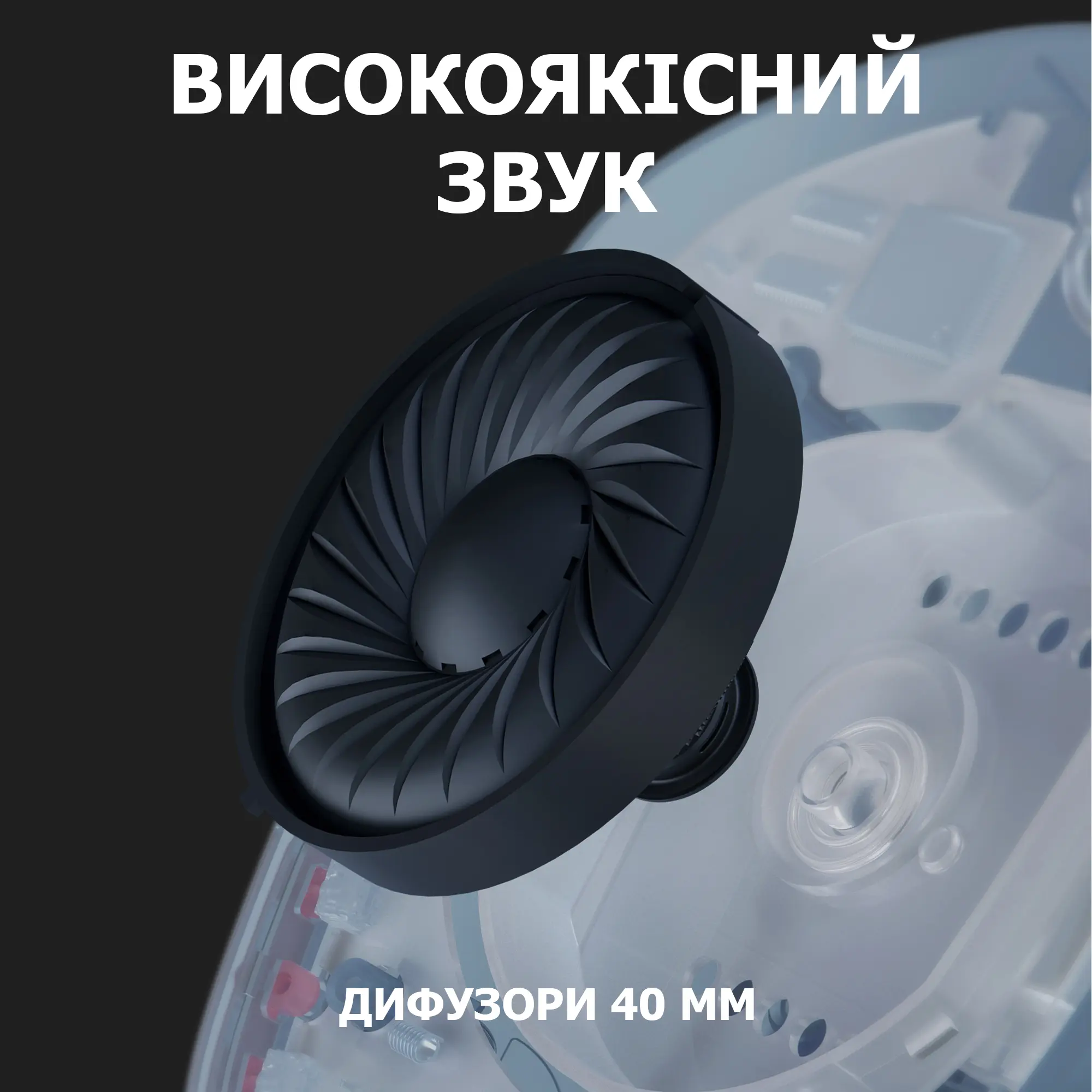 Купить Наушники Logitech G435 LIGHTSPEED Wireless Blue (981-001062) - фото 3