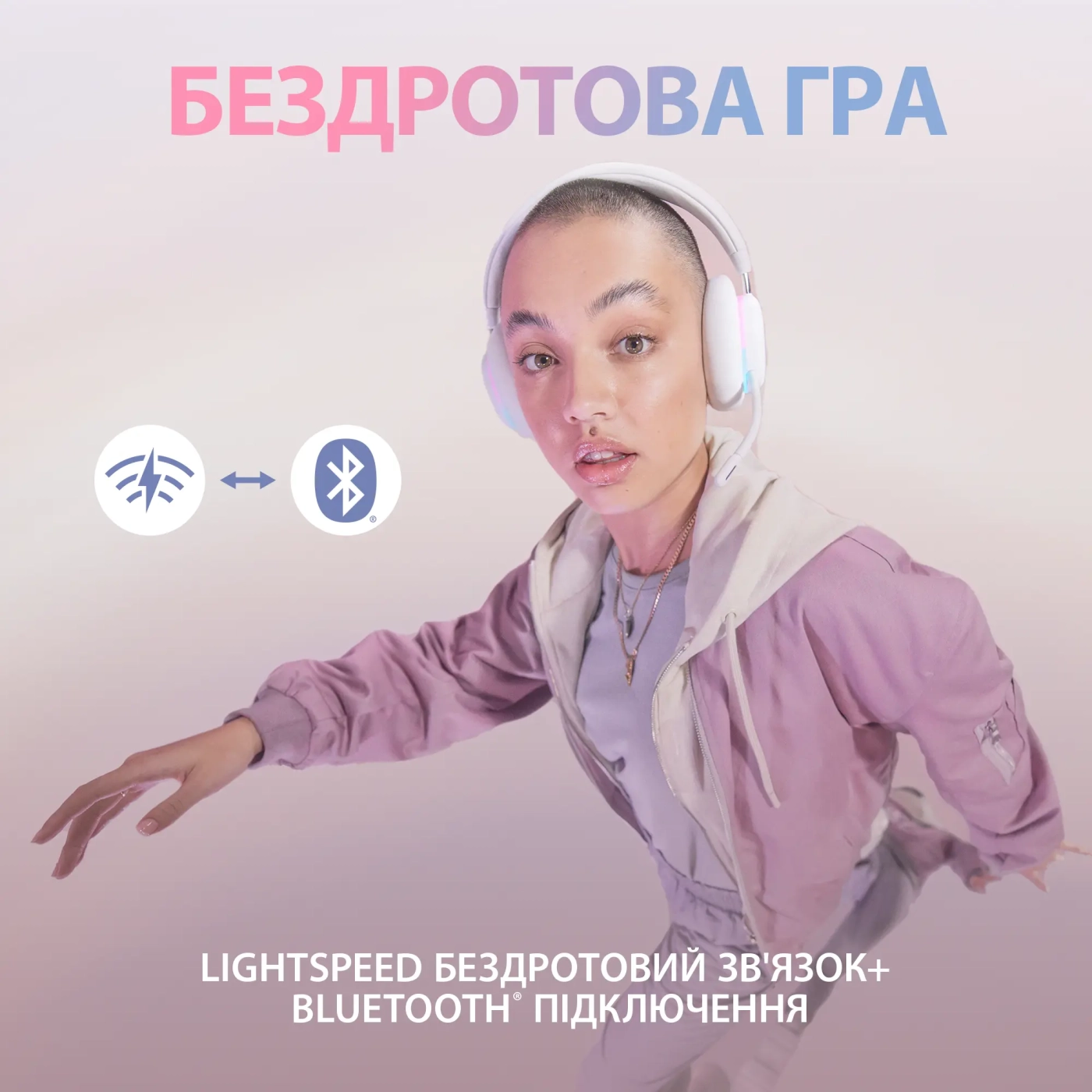 Купити Навушники Logitech G735 Wireless (981-001083) - фото 4