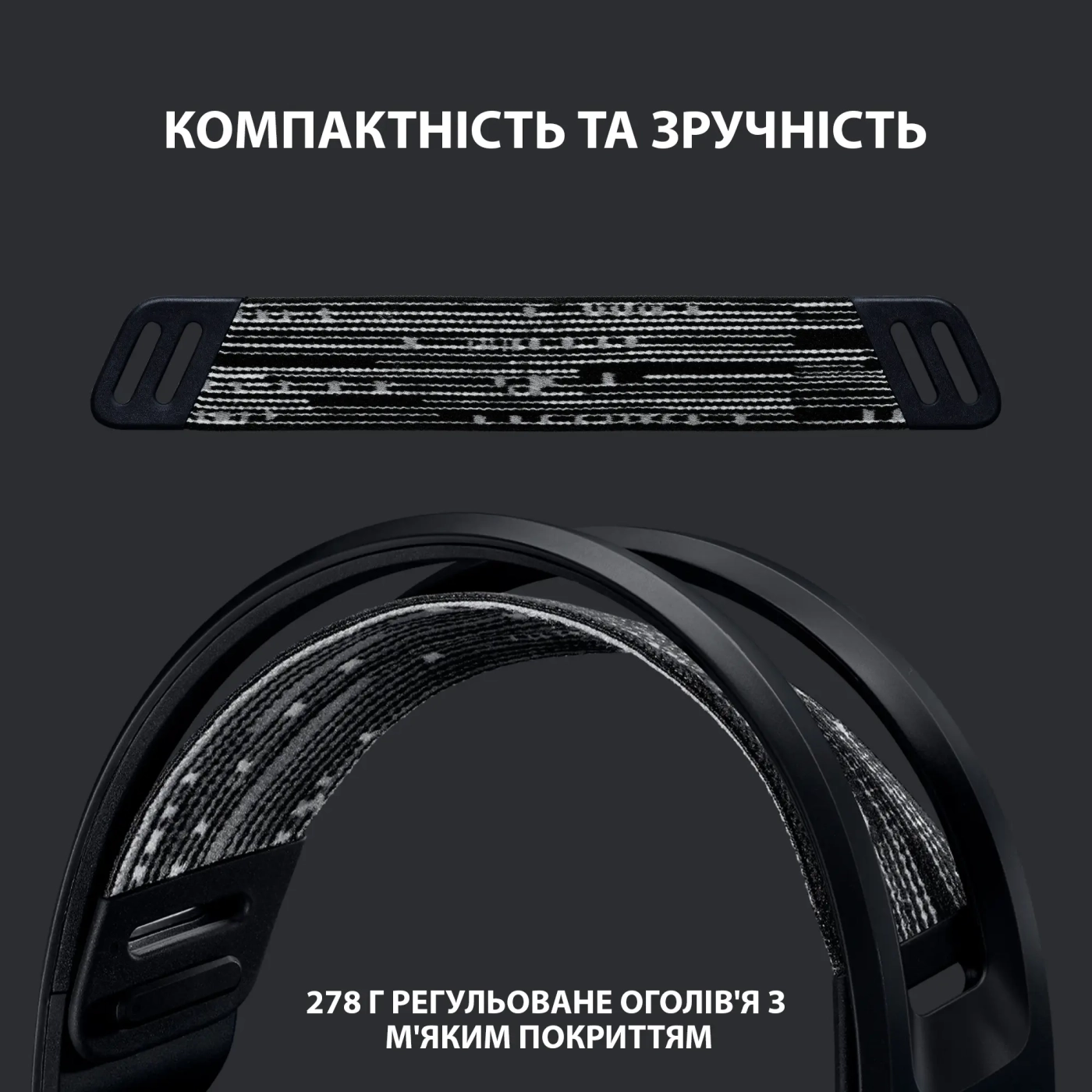 Купить Наушники Logitech G733 LIGHTSPEED Wireless RGB Black (981-000864) - фото 2