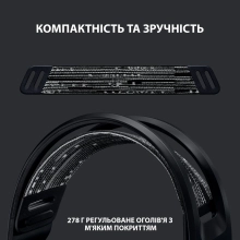 Купить Наушники Logitech G733 LIGHTSPEED Wireless RGB Black (981-000864) - фото 2