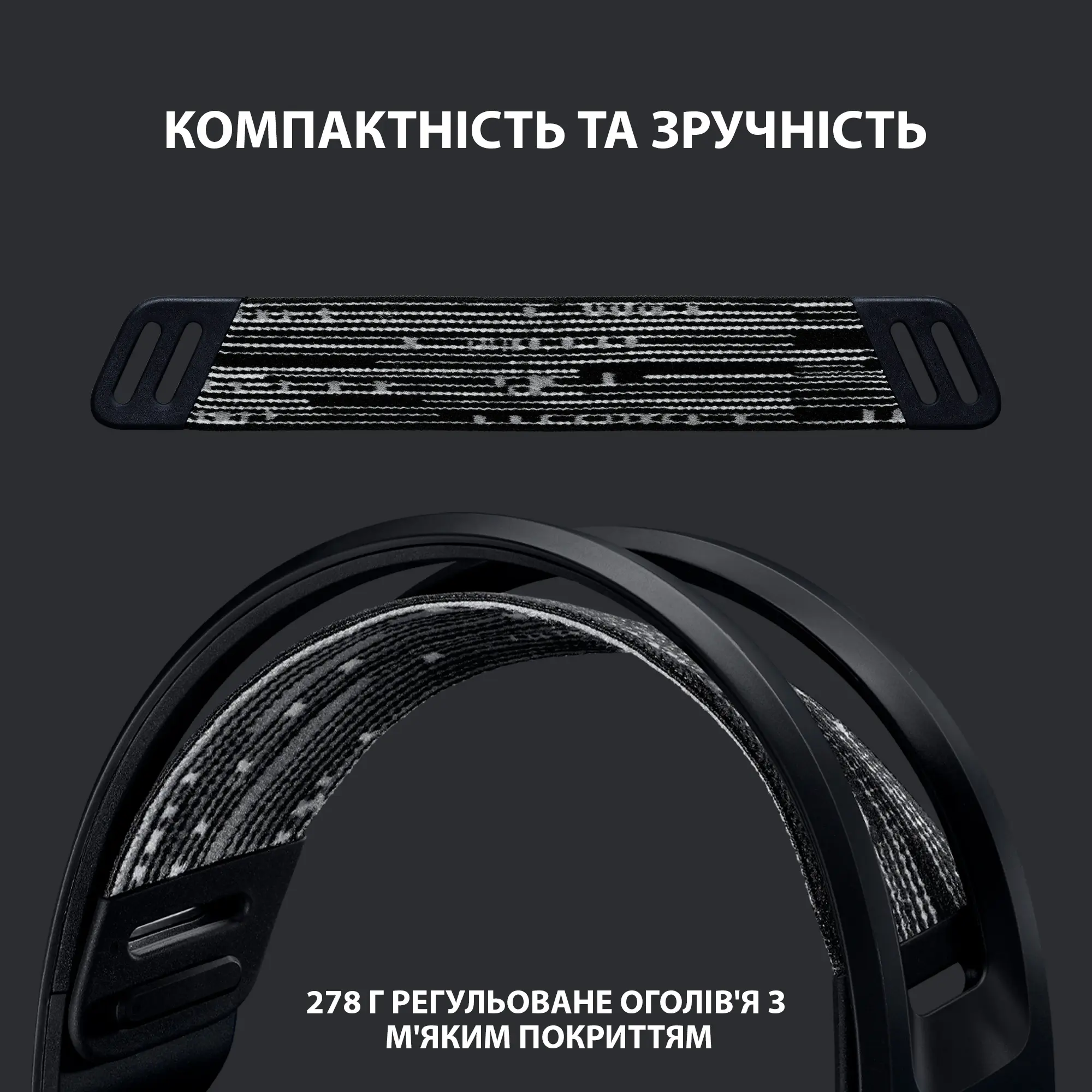 Купить Наушники Logitech G733 LIGHTSPEED Wireless RGB Black (981-000864) - фото 2