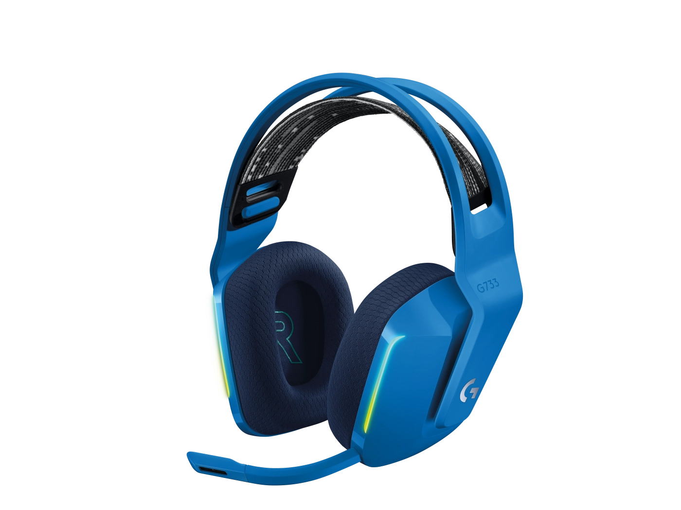 Купить Наушники Logitech G733 LIGHTSPEED Wireless RGB Blue (981-000943) - фото 1