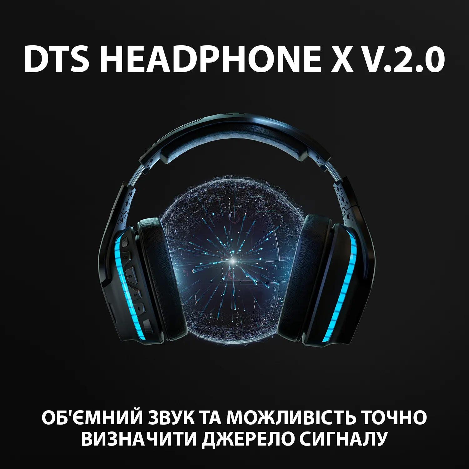 Купить Наушники Logitech G935 7.1 LIGHTSYNC Wireless (981-000744) - фото 5