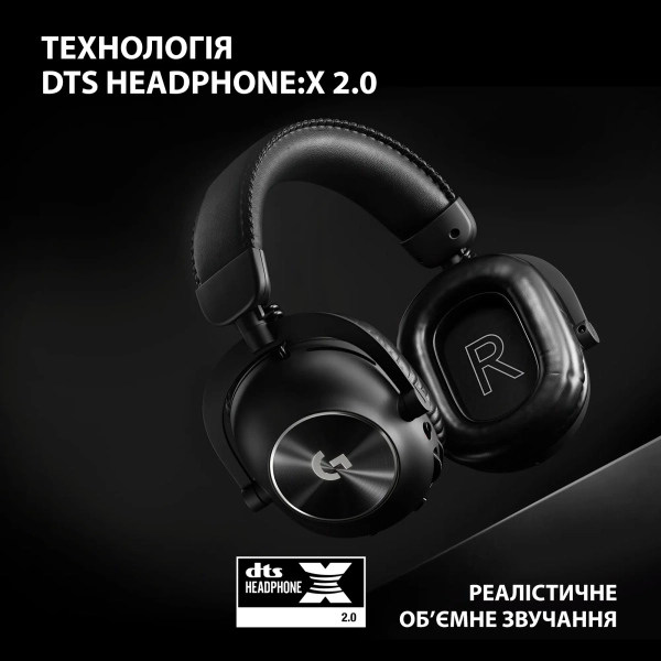 Купити Навушники Logitech G PRO X 2 LIGHTSPEED Wireless Black (981-001263) - фото 8