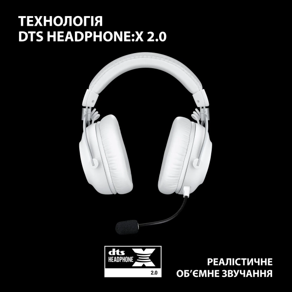 Купить Наушники Logitech G PRO X 2 LIGHTSPEED Wireless White (981-001269) - фото 8