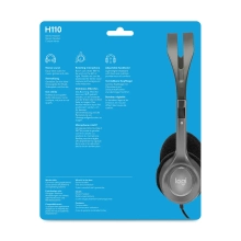 Купити Навушники Logitech Corded Stereo Headset H110 (981-000271) - фото 6