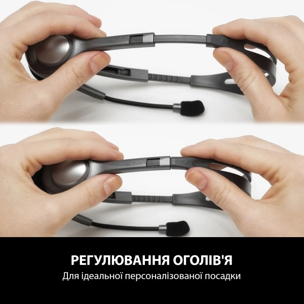 Купить Наушники Logitech Stereo Headset H111 (981-000593) - фото 4