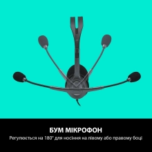 Купить Наушники Logitech Stereo Headset H111 (981-000593) - фото 5