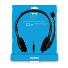 Купить Наушники Logitech Stereo Headset H111 (981-000593) - фото 6