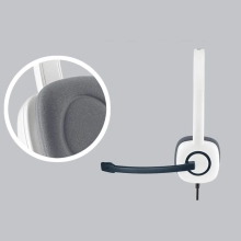 Купить Наушники Logitech Stereo Headset H150 Cloud White (981-000350) - фото 2
