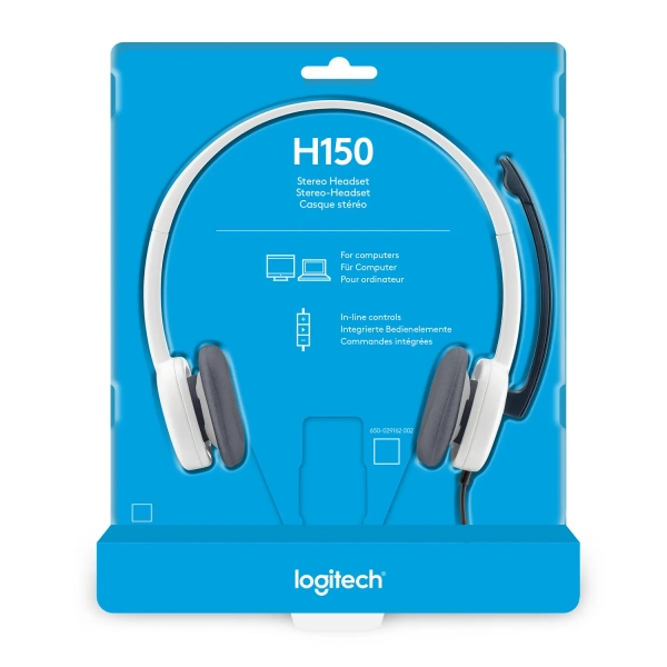 Купить Наушники Logitech Stereo Headset H150 Cloud White (981-000350) - фото 7