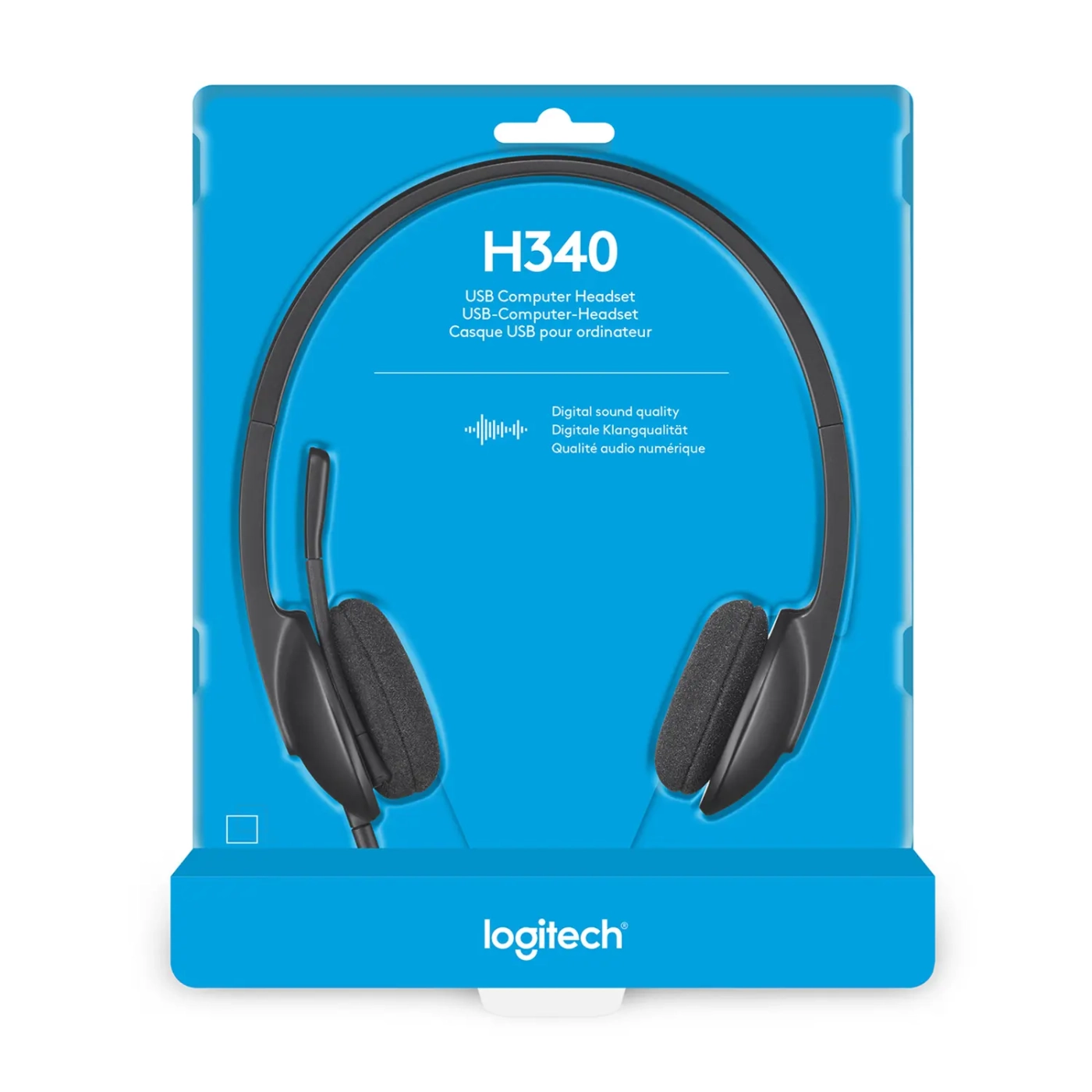 Купить Наушники Logitech Corded USB Headset H340 Black (981-000475) - фото 8