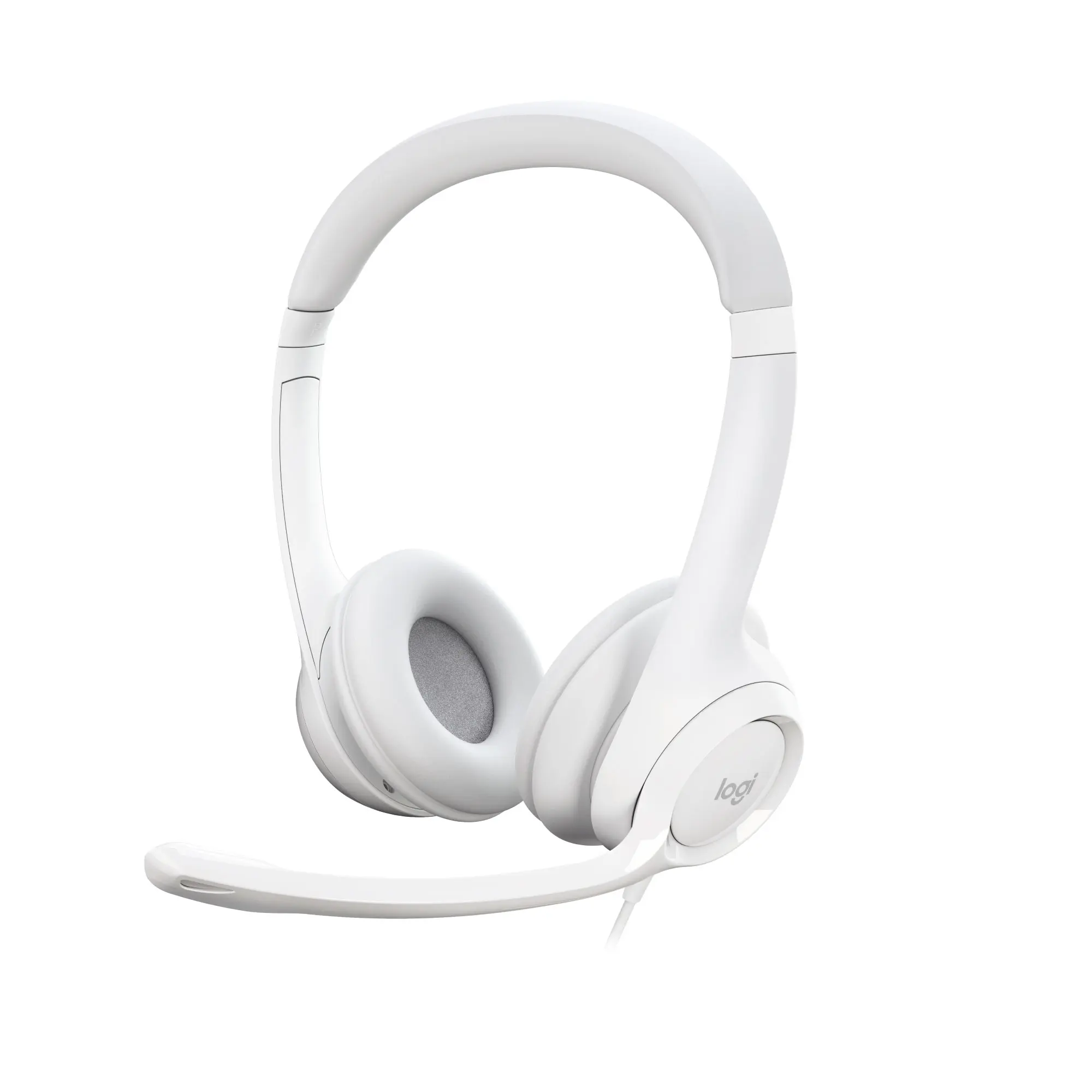 Купити Навушники Logitech Corded USB Headset H390 Off White (981-001286) - фото 1