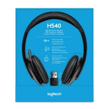 Купити Навушники Logitech Corded USB Headset H540 (981-000480) - фото 6