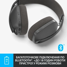 Купити Навушники Logitech Zone Vibe 100 Graphite (981-001213) - фото 5