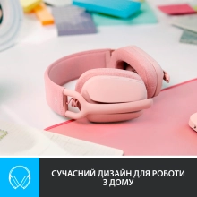 Купить Наушники Logitech Zone Vibe 100 Rose (981-001224) - фото 2