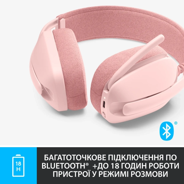 Купить Наушники Logitech Zone Vibe 100 Rose (981-001224) - фото 5