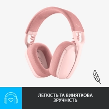 Купить Наушники Logitech Zone Vibe 100 Rose (981-001224) - фото 7