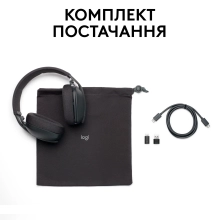 Купить Наушники Logitech Zone Vibe Wireless MS Graphite (981-001157) - фото 9