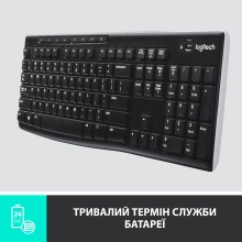 Купить Клавиатура Logitech Wireless Keyboard K270 US (920-003738) - фото 3