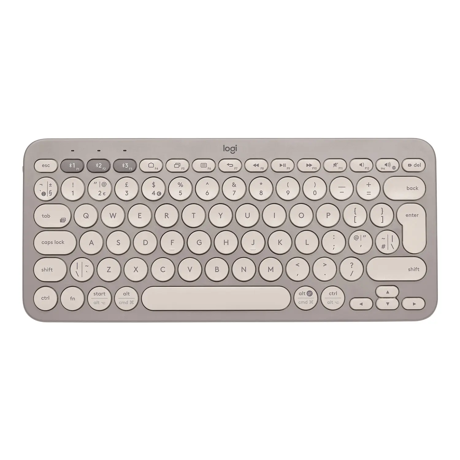 Купить Клавиатура Logitech K380 MULTI-DEVICE Sand US (920-011165) - фото 1