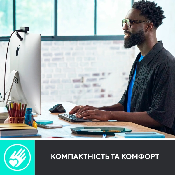 Купить Клавиатура Logitech MX Keys Mini For Business Graphite US 2.4GHZ/BT (920-010608) - фото 5