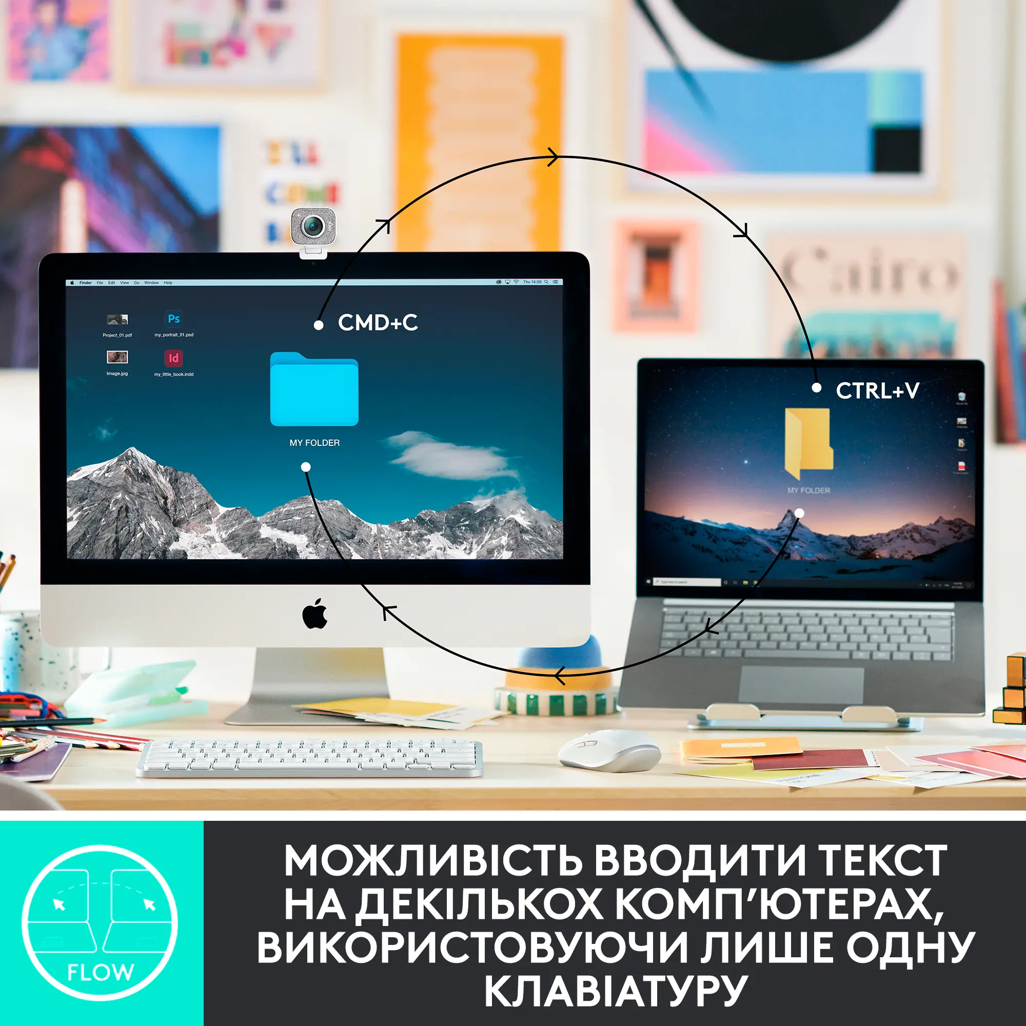 Купить Клавиатура Logitech MX Keys Mini For Business Graphite US 2.4GHZ/BT (920-010608) - фото 7