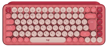 Купить Клавиатура Logitech POP Keys Wireless Mechanical Keyboard With Emoji Keys Heartbreaker US BT (920-010737) - фото 1