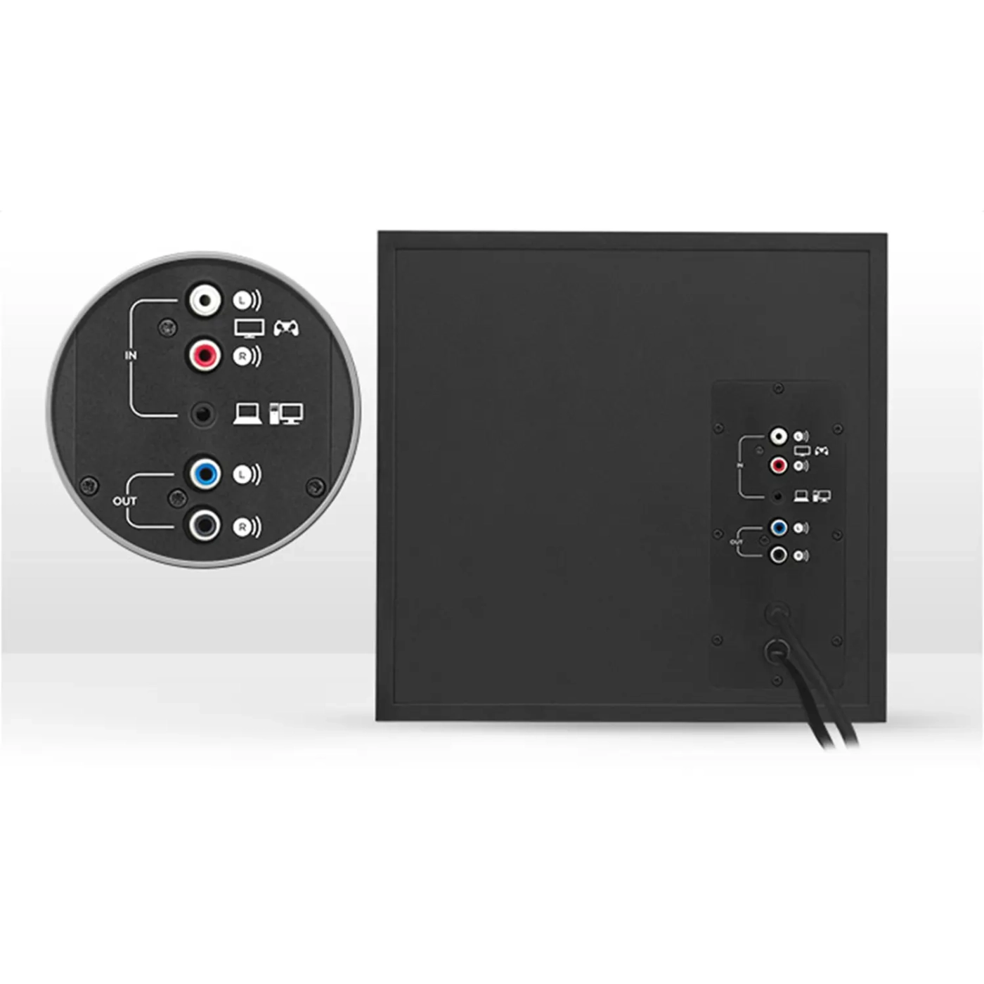 Купити Акустична система Logitech Audio System 2.1 Z533 Black (980-001054) - фото 4