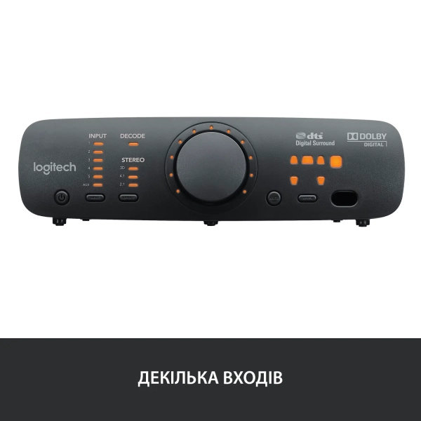 Купити Акустична система Logitech Audio System 5.1 Z906 Surround Sound Speakers (980-000468) - фото 6