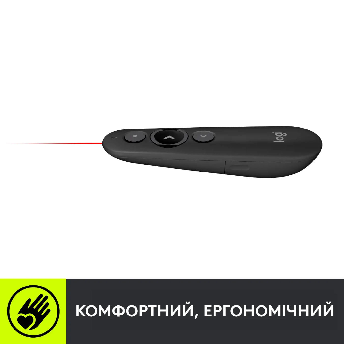 Купити Презентер Logitech R500s Laser Presentation Remot Graphite 2.4GHZ-BT (910-005843) - фото 8