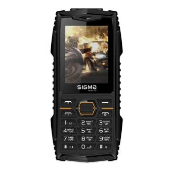 Купить Мобильный телефон Sigma X-treme AZ68 Black Orange (4827798374917) - фото 1