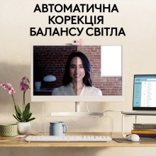 Купить Веб-камера Logitech Brio 100 FHD Rose (960-001623) - фото 3