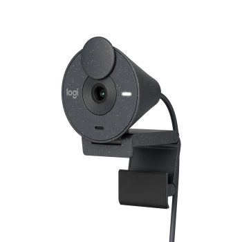 Купить Веб-камера Logitech Brio 300 FHD Graphite (960-001436) - фото 1