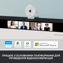 Купить Веб-камера Logitech Brio 300 FHD Off White (960-001442) - фото 7