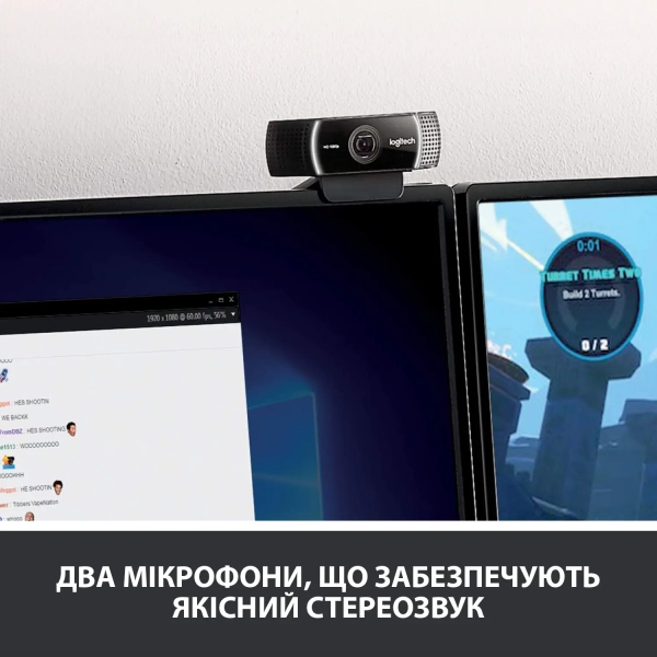 Купить Веб-камера Logitech C922 Pro (960-001088) - фото 5