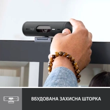 Купити Веб-камера Logitech Brio 500 Graphite (960-001422) - фото 5