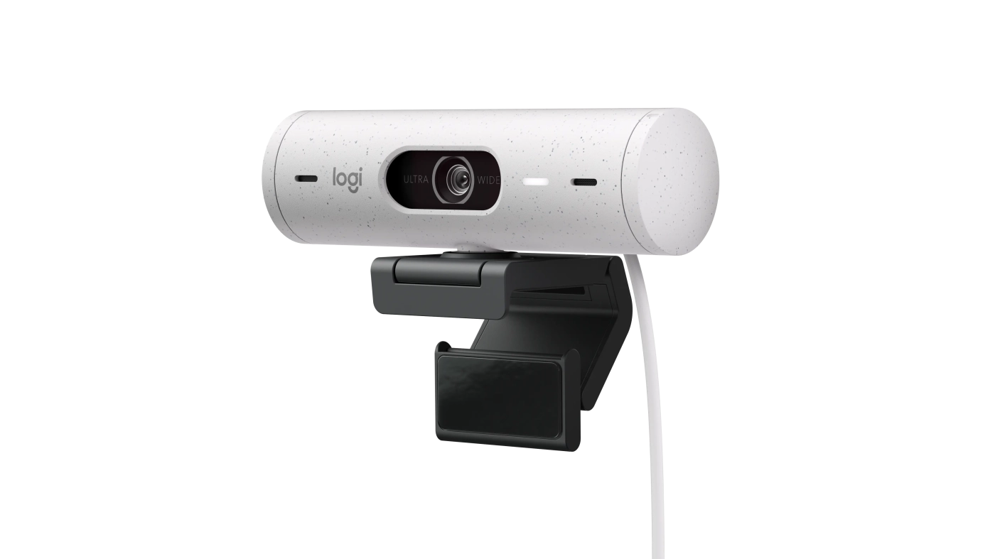 Купити Веб-камера Logitech Brio 500 Off White (960-001428) - фото 1