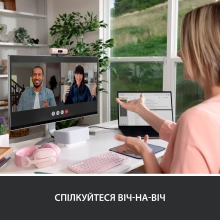 Купить Веб-камера Logitech Brio 500 Rose (960-001421) - фото 9