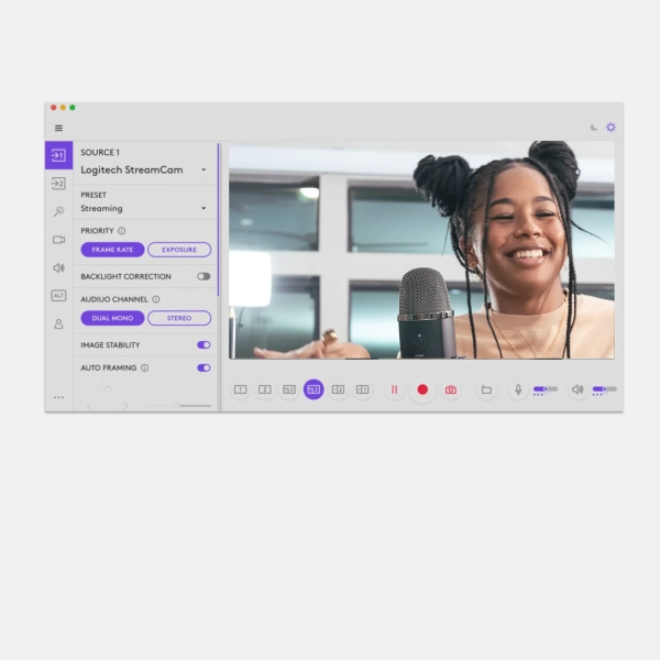Купити Веб-камера Logitech StreamCam Off White (960-001297) - фото 10