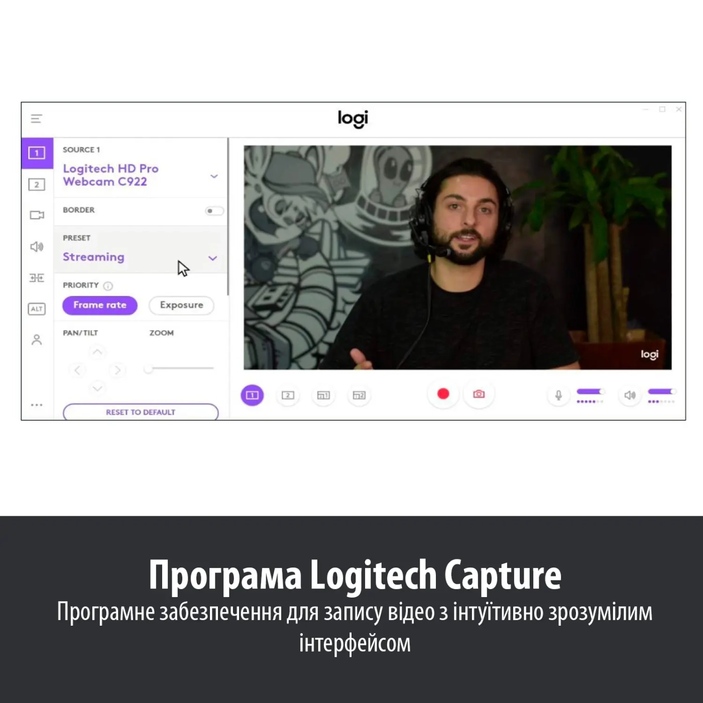 Купить Веб-камера Logitech Brio 4K Stream Edition (960-001194) - фото 7