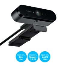 Купить Веб-камера Logitech Brio 4K Stream Edition (960-001194) - фото 8
