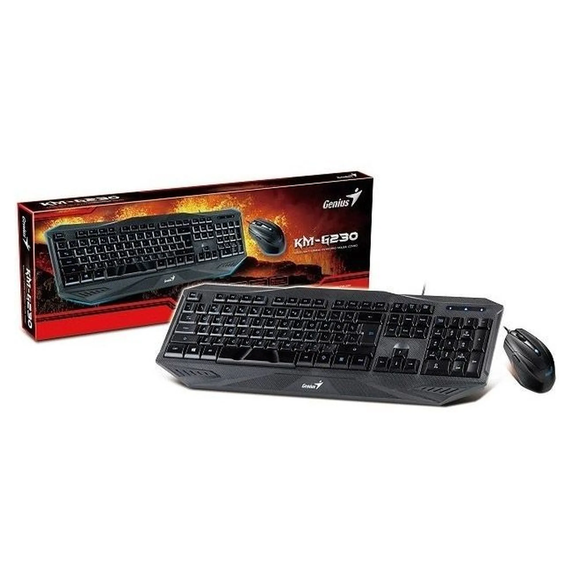 Купити Комплект клавіатура та мишка Genius KM-G230 (31330029105) - фото 3
