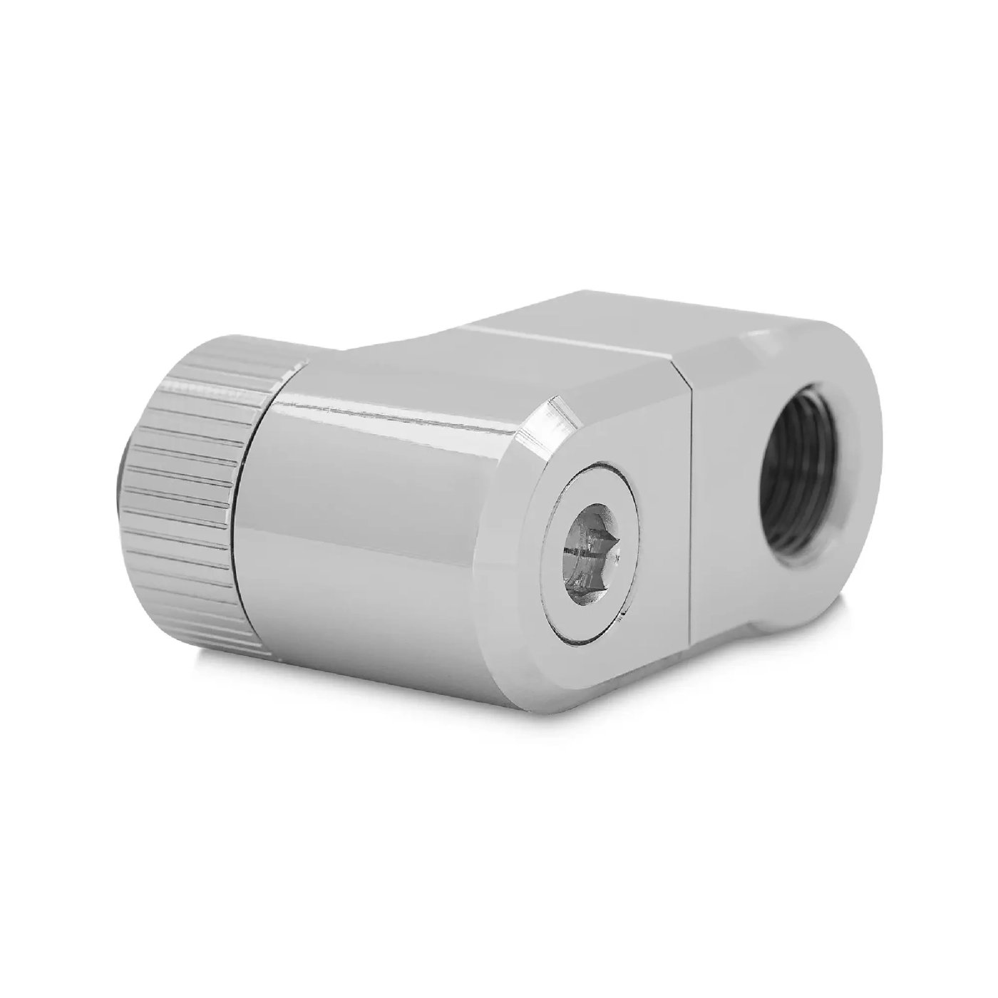 Купити Фітінг EKWB EK-Quantum Torque Double Rotary Offset 28 - Nickel (3831109893456) - фото 3