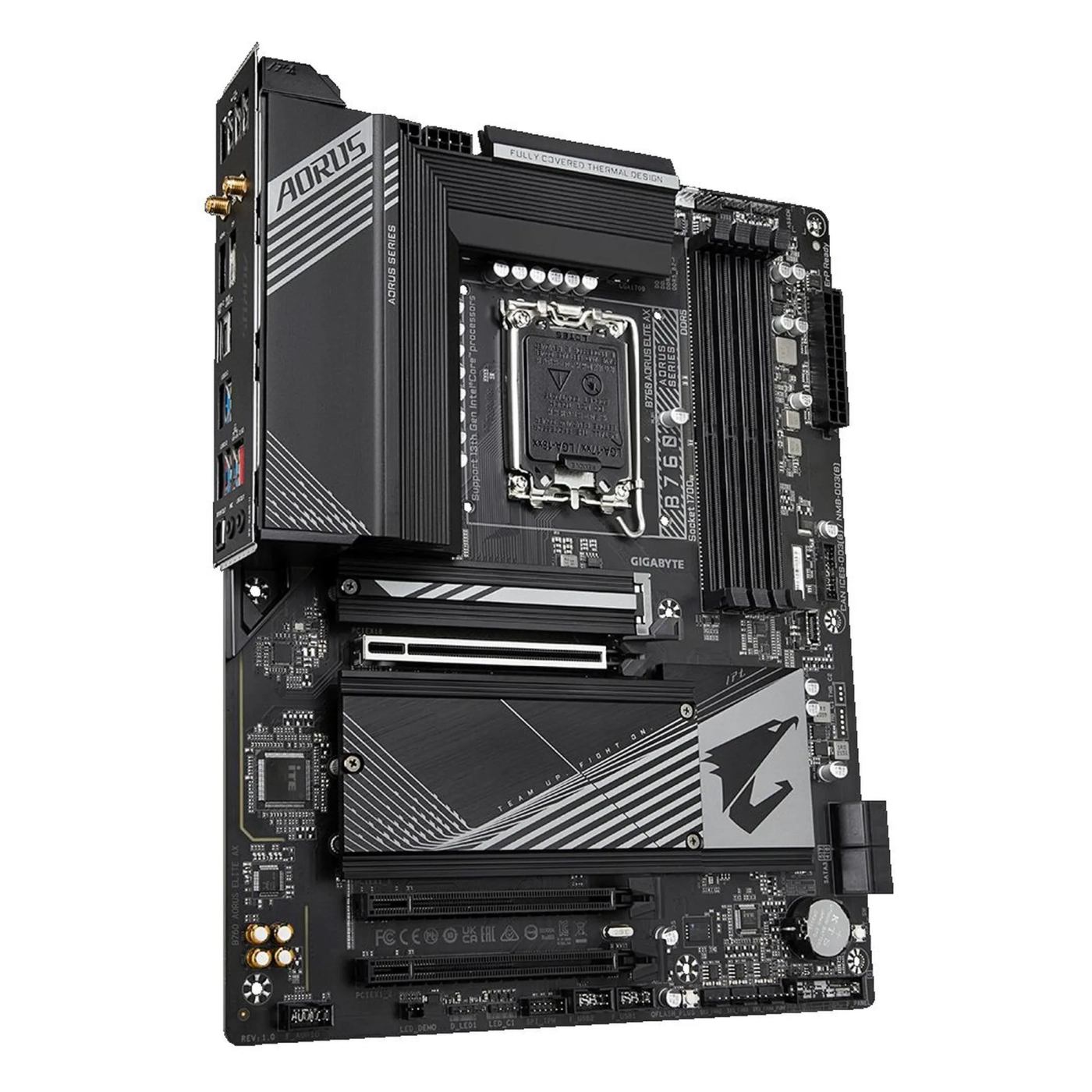 Купити Материнська плата GIGABYTE B760 AORUS ELITE AX - фото 3