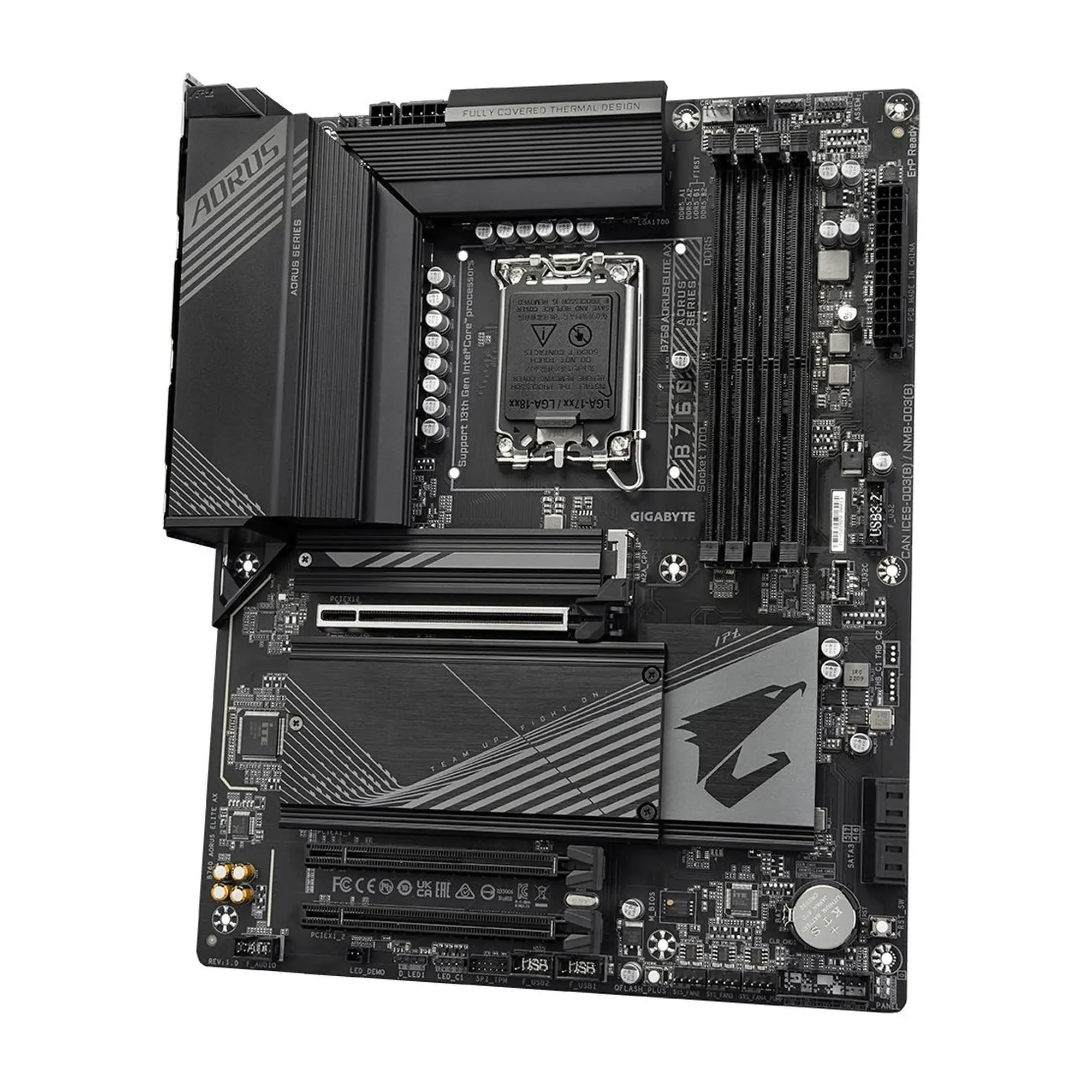 Купити Материнська плата GIGABYTE B760 AORUS ELITE AX - фото 1