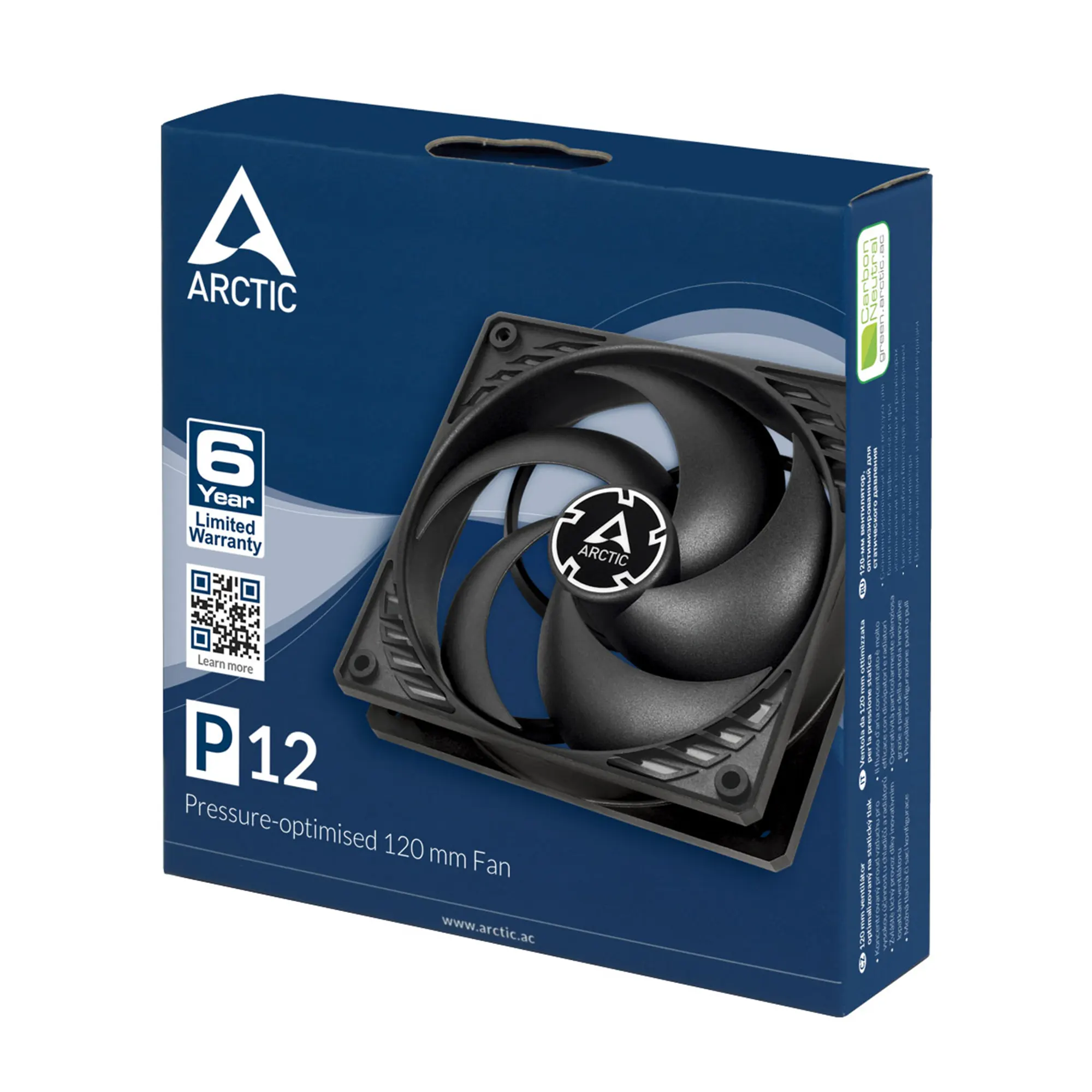 Купити Вентилятор Arctic P12 Black (ACFAN00118A) - фото 6
